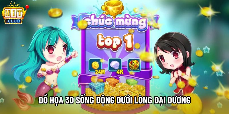 Đồ họa 3D sống động dưới lòng đại dương