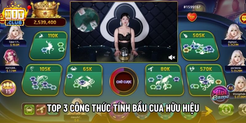 Top 3 công thức tính bầu cua hữu hiệu Top 3 công thức tính bầu cua hữu hiệu