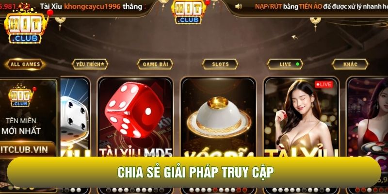 Chia sẻ giải pháp truy cập