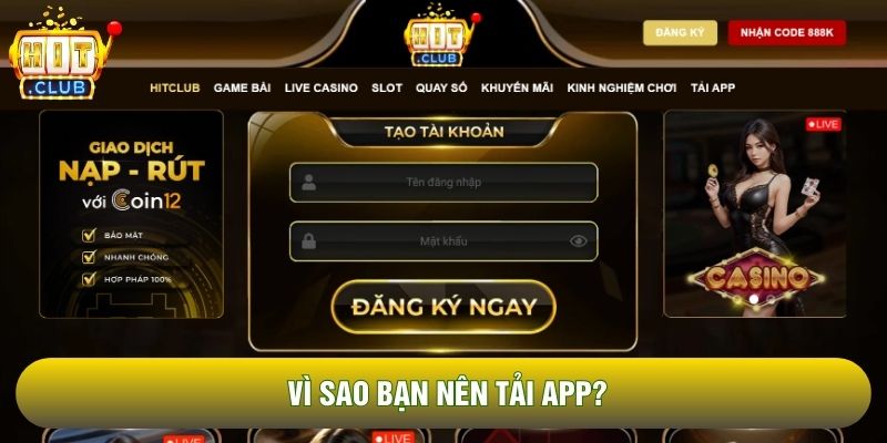 Vì sao bạn nên tải app?